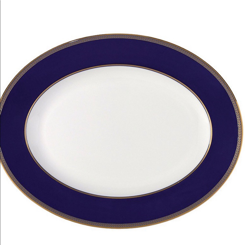 Crown Sapphire by Wedgewood Oval Platter